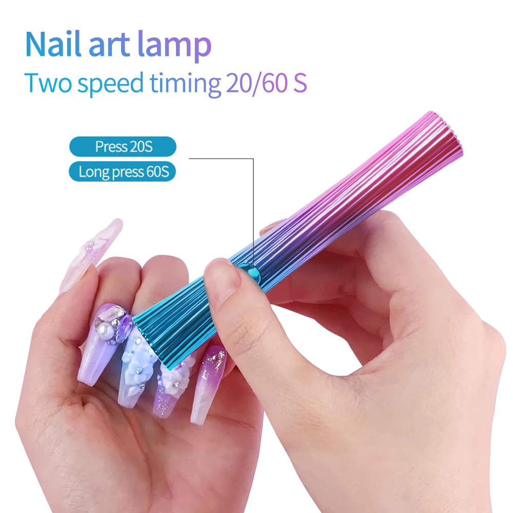 LULAA-Sèche-ongles portable à séchage rapide, lampe UV LED aste professionnelle, outils de photothérapie à domicile, haute qualité