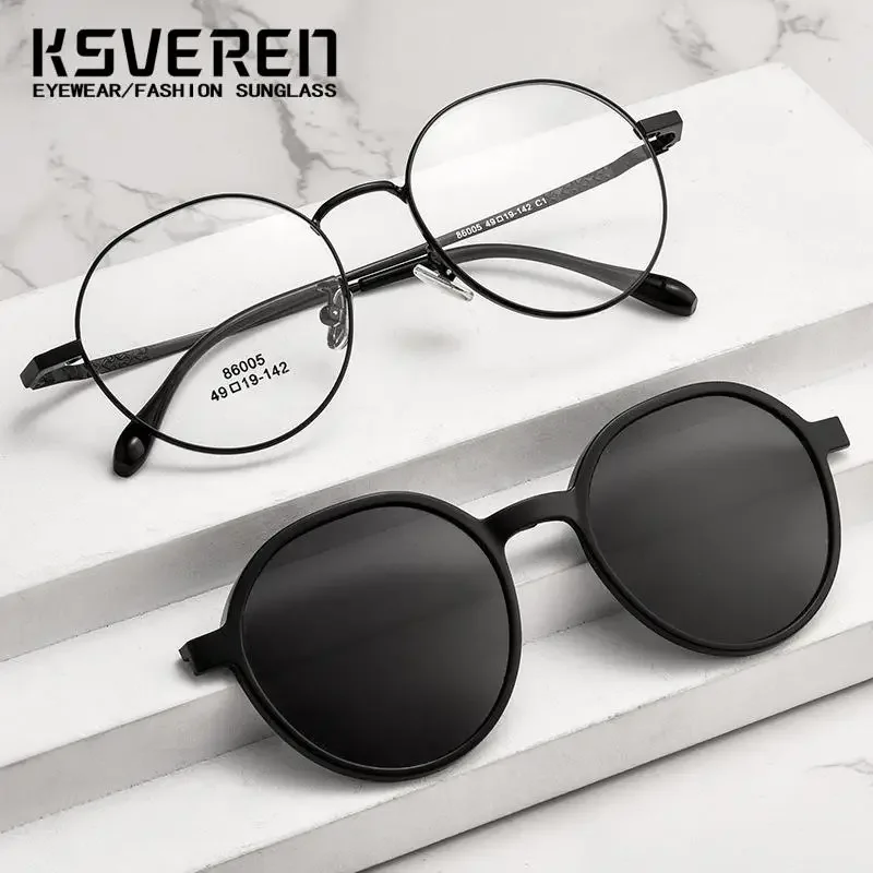 نظارات قراءة دائرية كلاسيكية مريحة ومريحة بإطار نظارات طبية للرجال والنساء #2