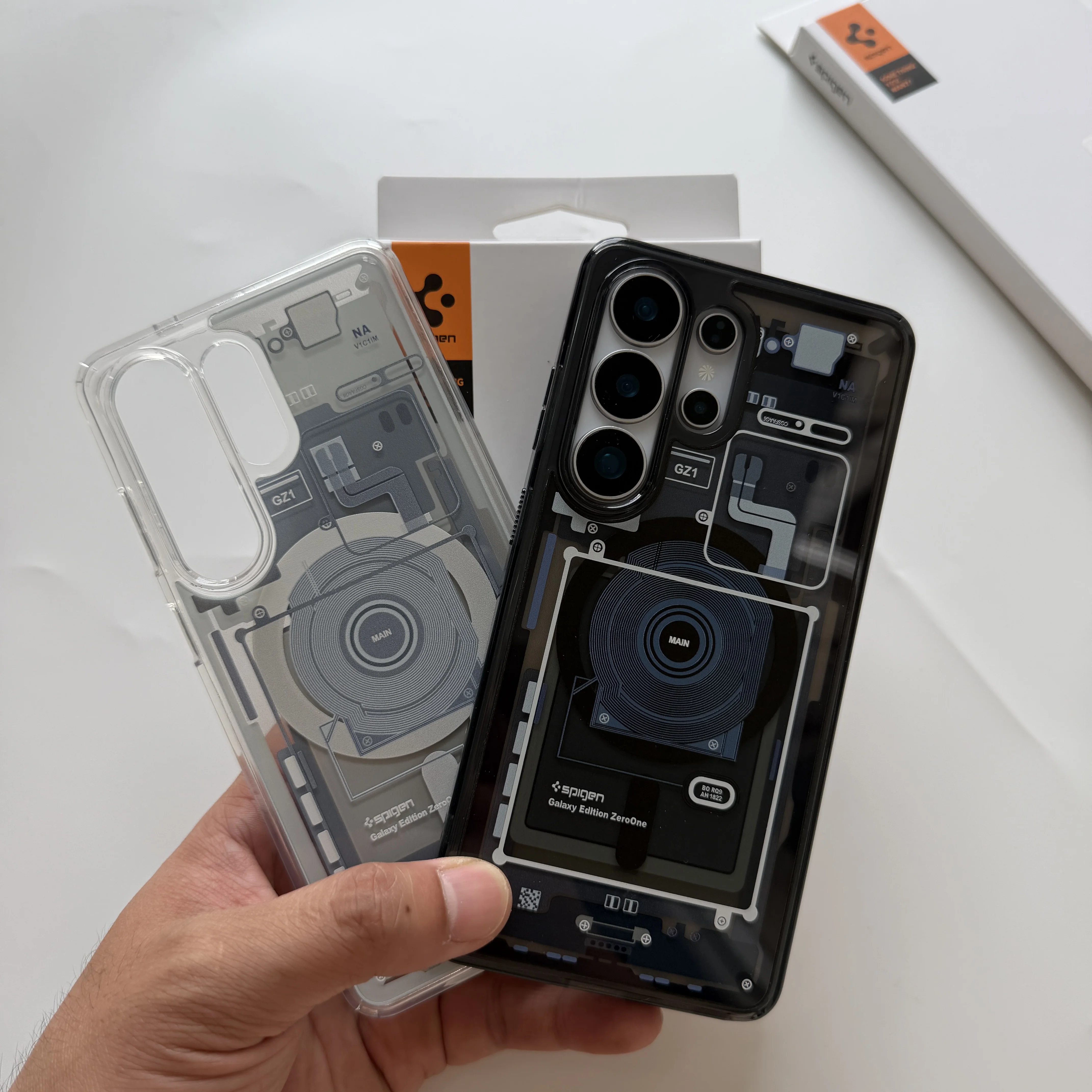 Original Spigen Magnetic Magfit Case For Samsung Galaxy S26 S25 S24 S23 UItra Magesafe Cover Support Wireless Charging With box
