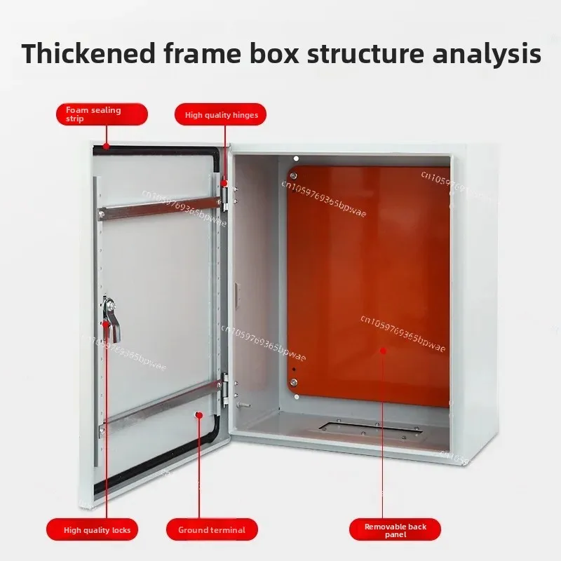 Custom Surface Mount Electrical Control Distribution Box Indoor Circuit Safety Protection Cabinet For Wiring Installation