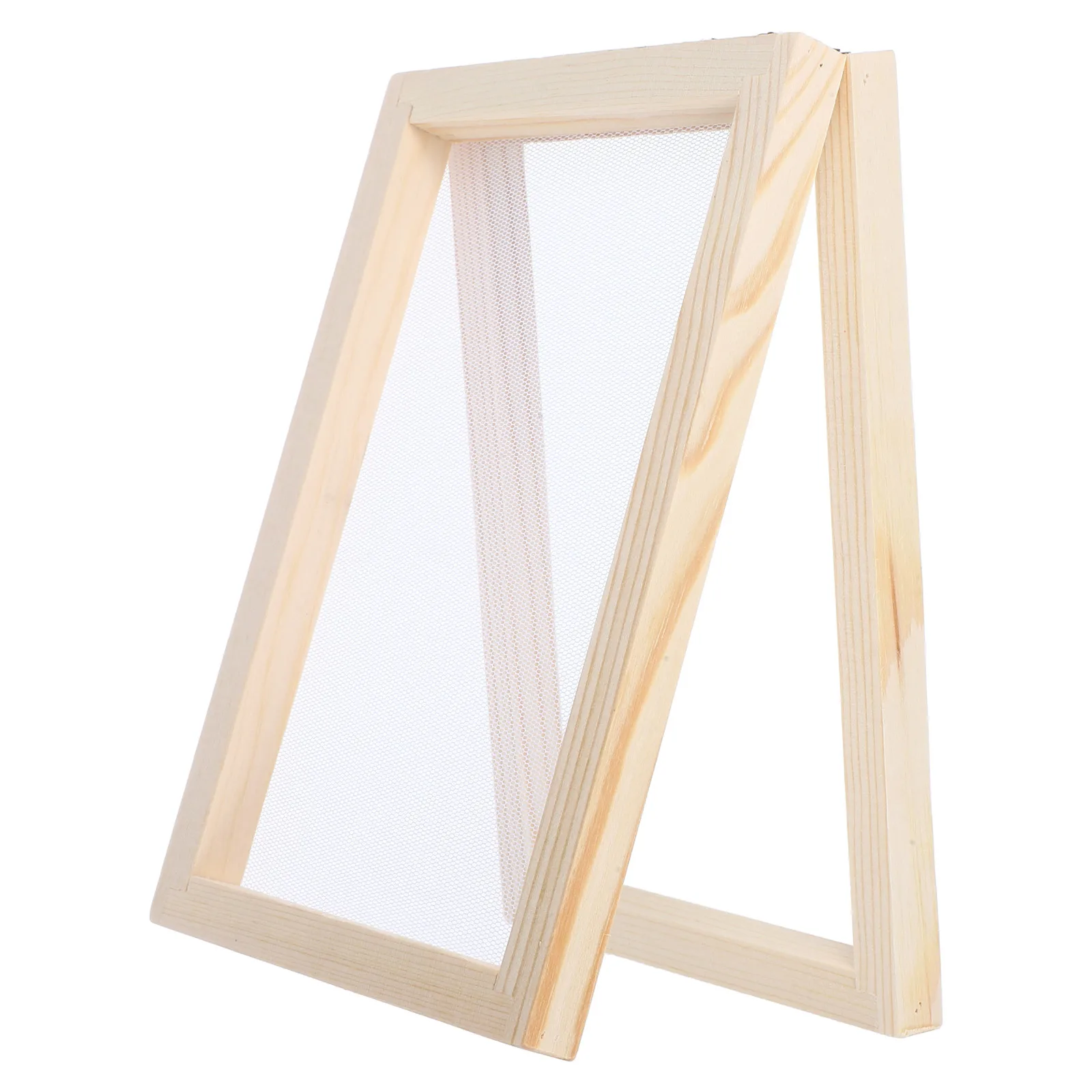 

Wooden Screen Diy Handmade Craft Kit For Environmental Friendly Making Tool Dried Flowers Leaves Paper Making Frame Wood