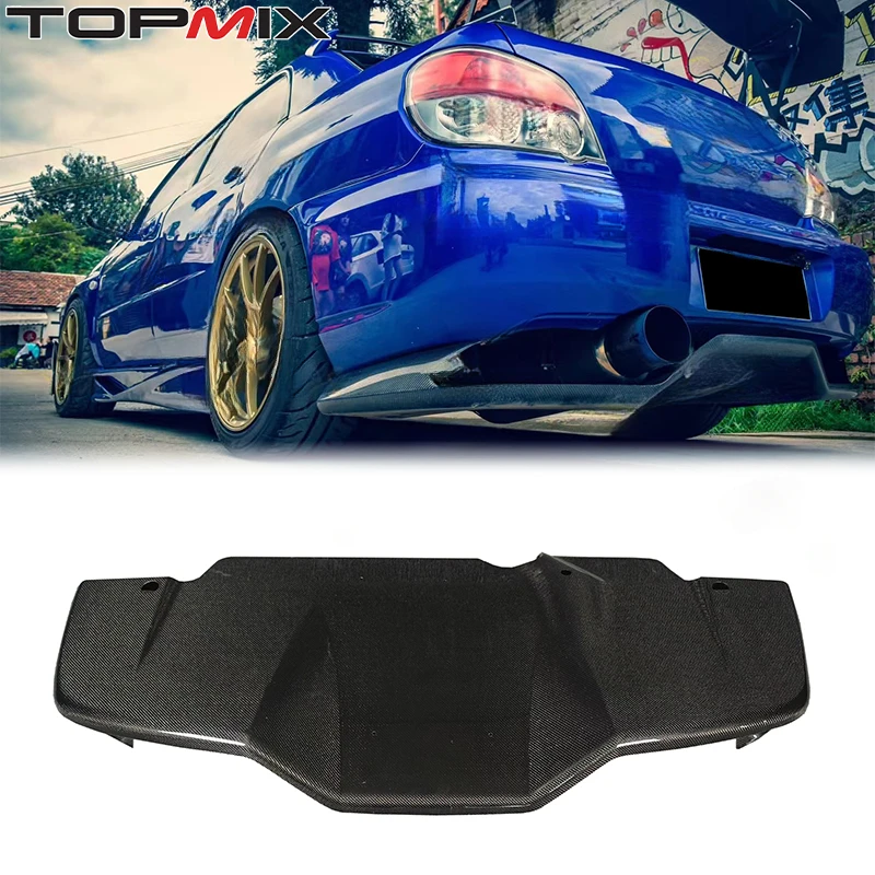

Для Subaru WRX STI 2000-2013: задний спойлер-накладка на бампер в стиле Voltex из карбона
