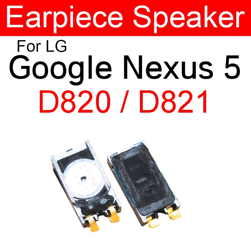 Front Top Earpiece Earphone Ear Speaker Sound Receiver For LG Google Nexus 5 D820 D821 Replacement Parts