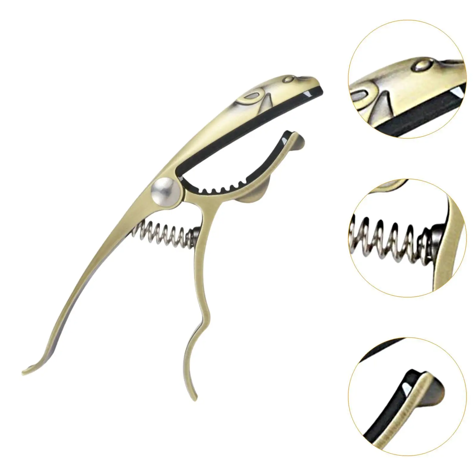 كابو جيتار على شكل الفهد احترافي محمول ومتانة من سبائك الزنك