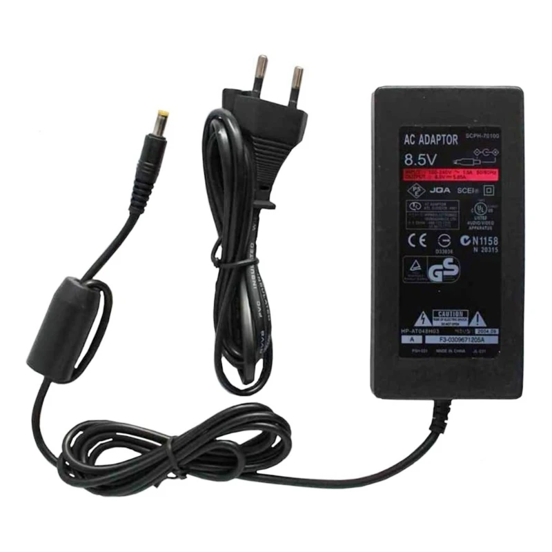 EU-/US Standard AC 100~240V Adapter Power Supply Charger Cord DC 8.5V 5.6A Adaptor For Sony Playstation 2 PS2 Slim 70000 Series