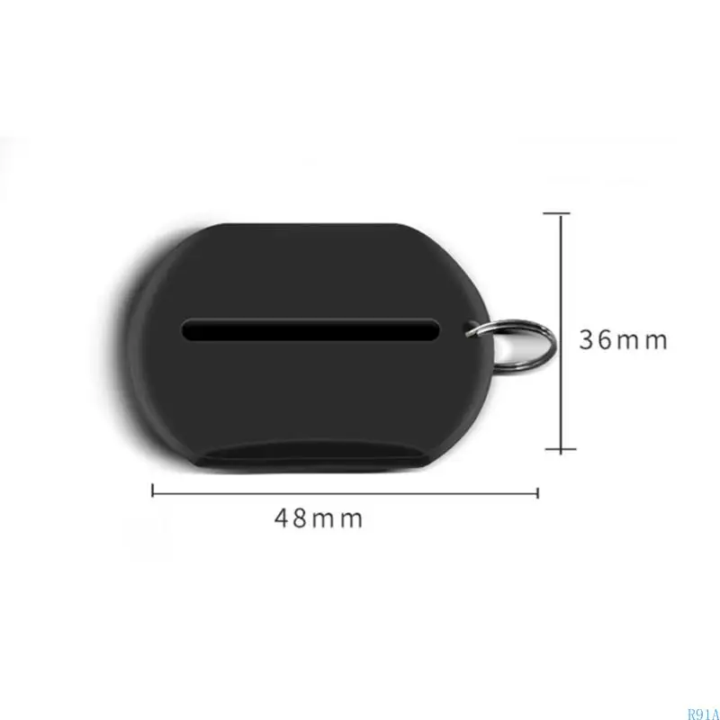 R91A Silicone Earbud Accessories Holder Eartips Carrying Box For Multiple Ear Cushions Secure Shockproof Design