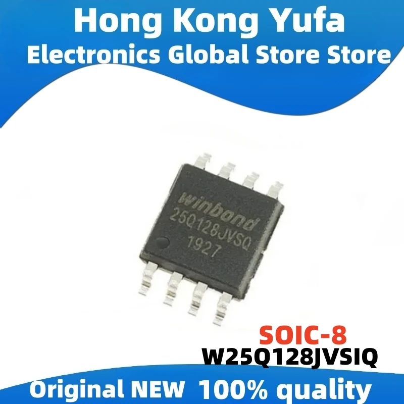 1-10pcs/lot New Original IN Stock IC winbond W25Q128JVSIQ 25Q128JVSQ W25Q128 W25Q128JV SOP8 NOR Flash Serial Memory chip chipset