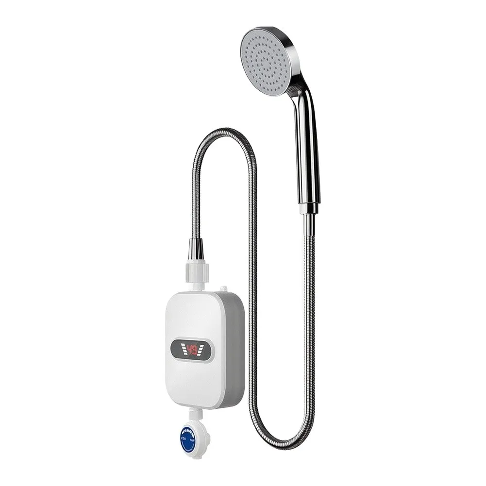 Compact Digital For Instant Water Heater for Small Spaces with Waterproof Build and Precise Temp Adjustment Range