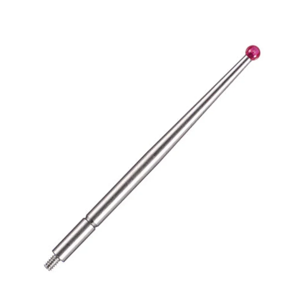 21CZA211 Kontaktpunkte Messuhr 2 mm Ru von Ball Tip M1,6 Gewinde 44,5 mm Länge für 513-415-10 513-215N 513 CMM Werkzeug