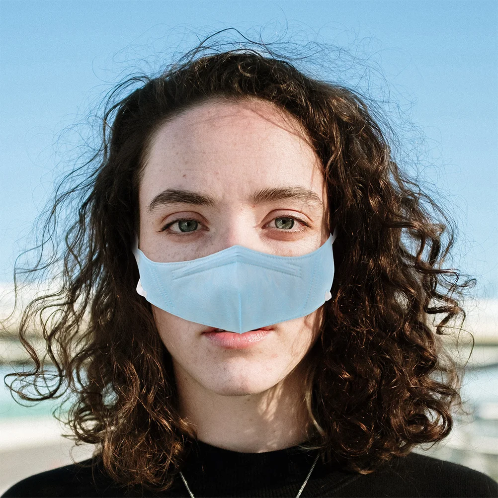 

2 pcs Nose Warm Cover Non-woven Mask Dust Guard Reusable Winter Sports Travel Dry Sleep Outdoor Nose Mask Health Care