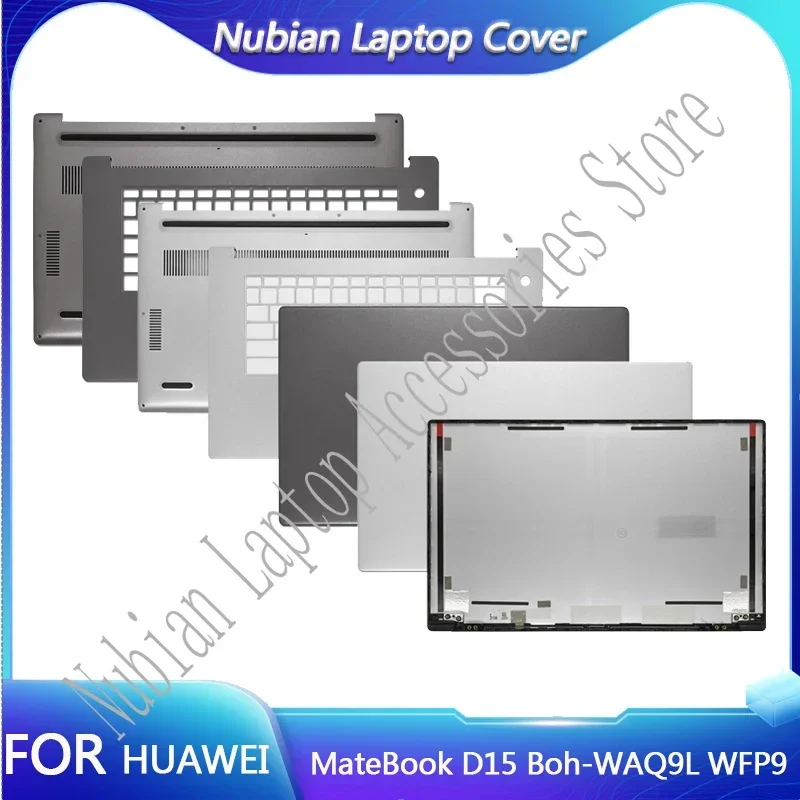 Huawei Matebook用LCDバックカバー,フロントベゼル,パームレスト,ボトムケース,d15,Boh-WAQ9L, BohL-WFP9, BoB-WAE9P, Boh-WAQ9R