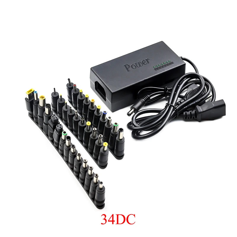 96W portableUniversal acc zasilacz do laptopa 12V 15V 16V 18V 19V 4.5A 20V 24V ładowarka do Dell Toshiba Hp Asus Acer Sony Lenovo