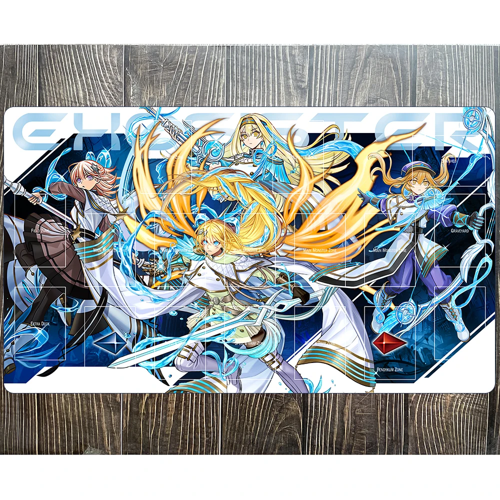 Yu-Gi-Oh Playmat Exosister Trading Card Game Mouse Pad YGO Mat TCG Yugioh Mat-210