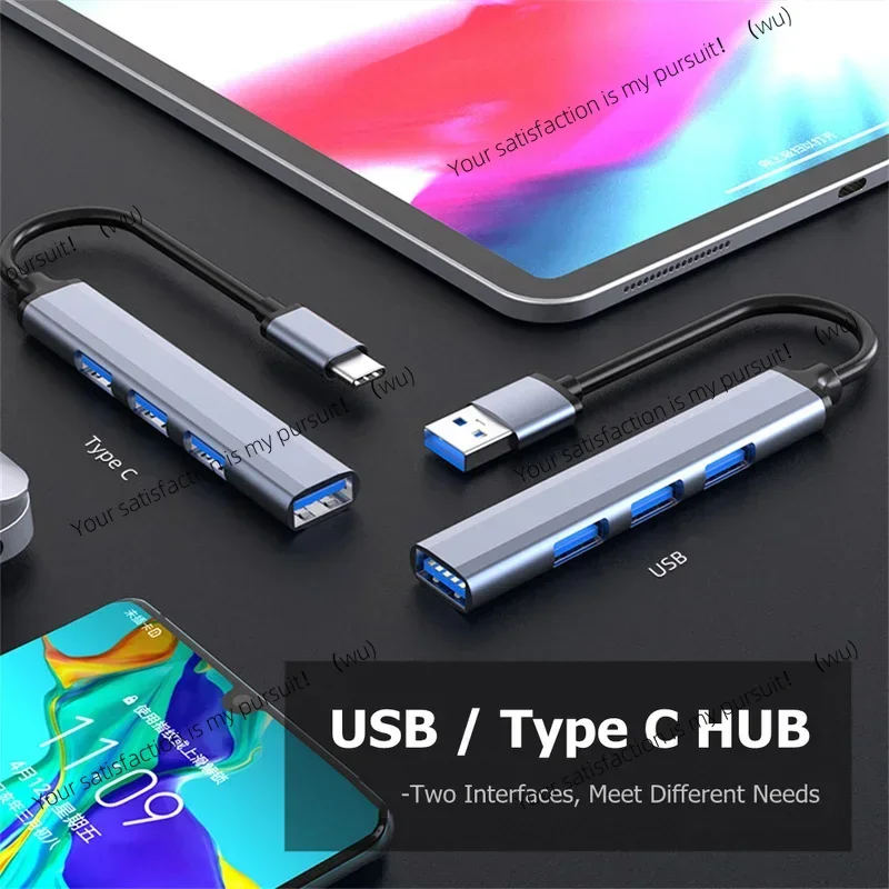 4-Port USB-C Hub 3.…