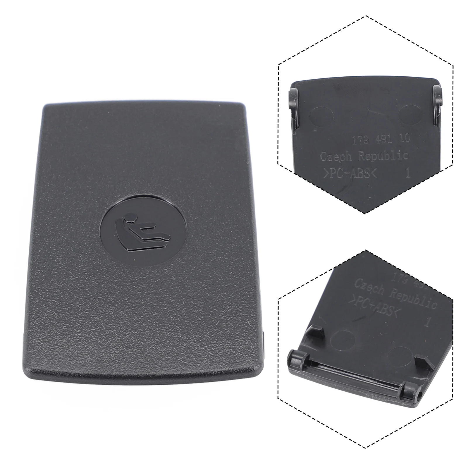 자동차 뒷좌석 안전 앵커 ISOFix 커버, 실용적인 블랙, BMW 1, 3 시리즈용, 자동차 액세서리