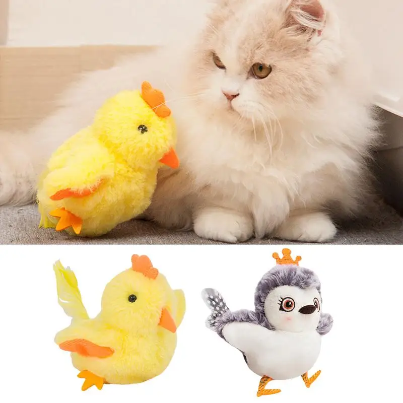 Automatic Flying Bird Cat Toy Electric Flapping Bird Catnip Toy USB Charging Pet Companion Toy For Medium Small And Large Cats