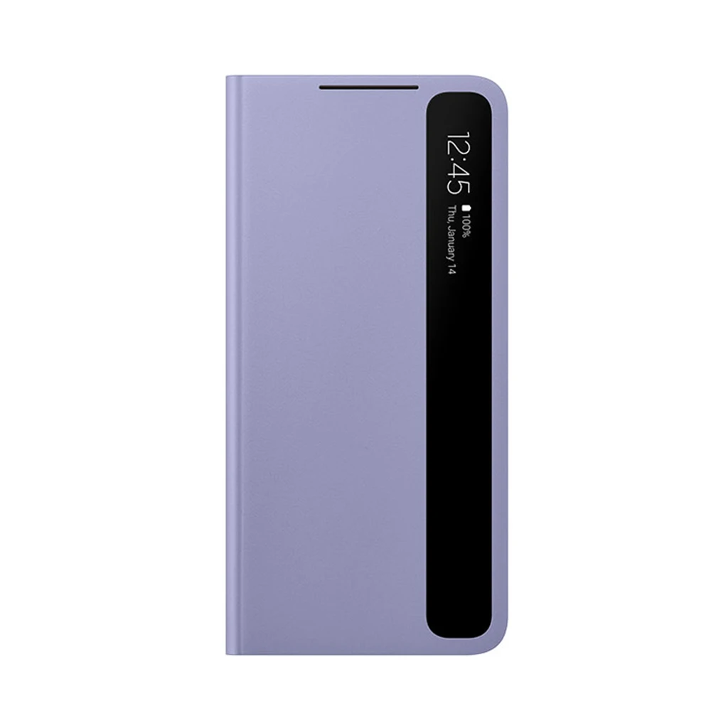 Samsung Galaxy S21 Ultra 5G Flip Case Black Purple
