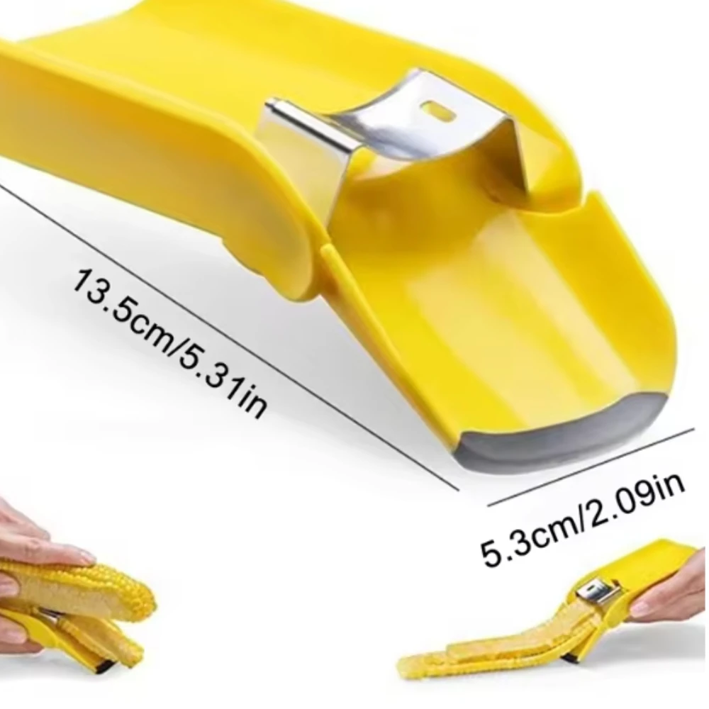 

Portable Corn Cob Stripper Fast Kernel Separator Husk Remover Universal for Kitchen Cooking Picni Fruit & Vegetable Tools