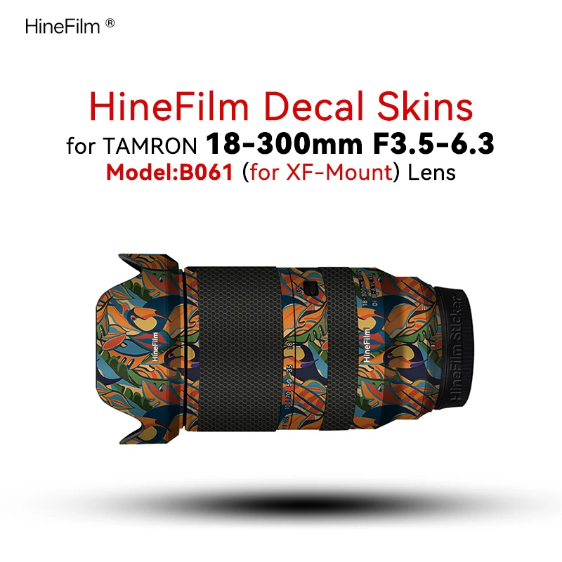 

Customized Skin for Tamron 18-300 F3.5-6.3 Fuji X Mount Lens Wrap Cover For Tamron 18 300 Lens Decal Skin 18300 Lens Sticker