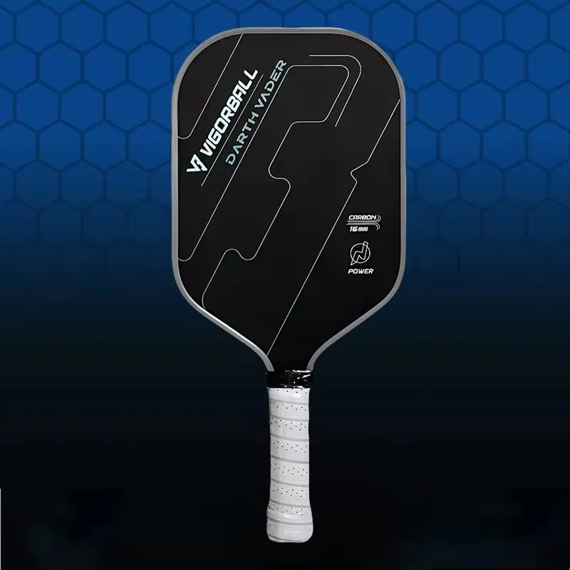 

T700 Carbon Fiber Pickleball Paddle Pros Carbon Friction Surface Polymer Honeycomb Core Enhanced Power Spin Control Sport Racque