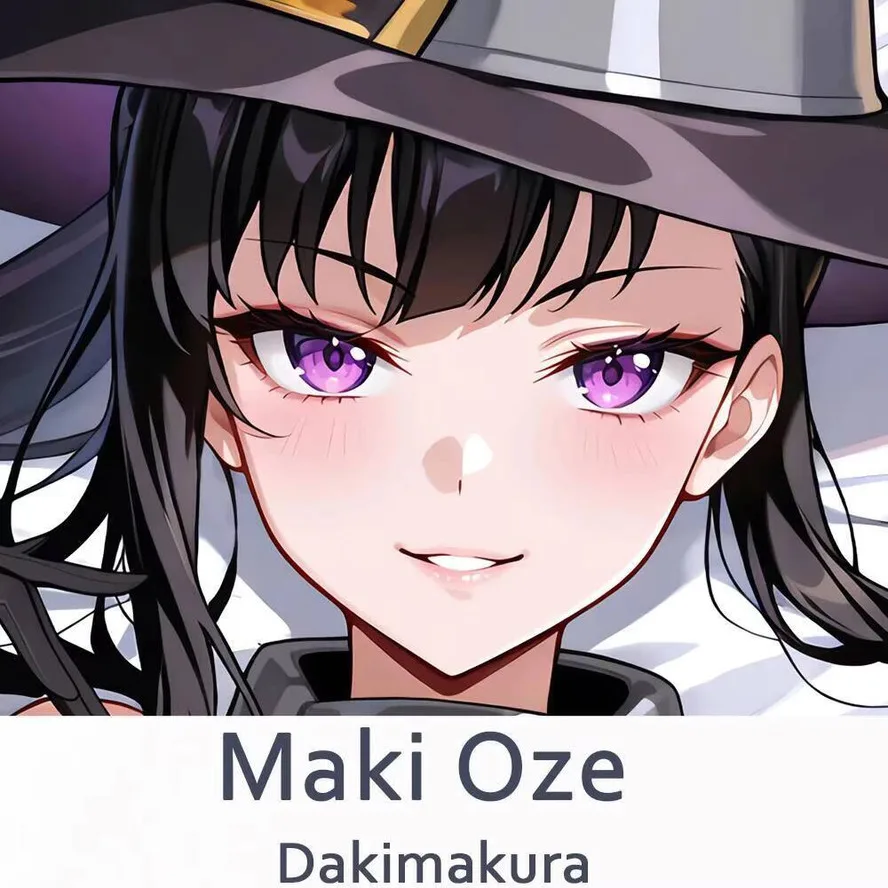 

Oze 2WAY Maki Dakimakura Hing аниме наволочка для тела чехол отаку подушка рождественские подарки