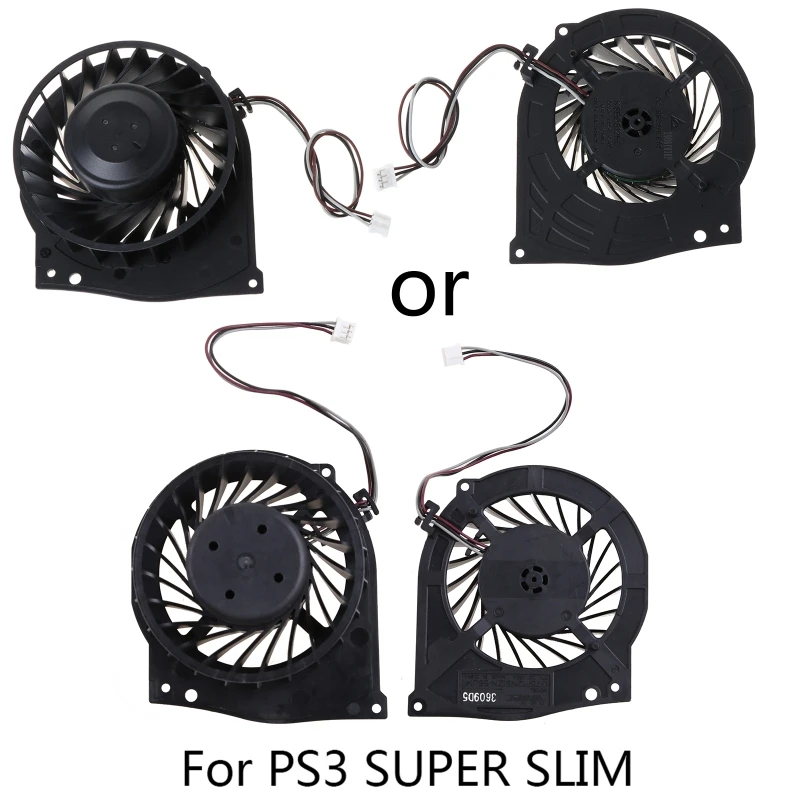 Brushless Cooling Fan for KSB0812HE for Super 4000 4K CECH-4201B Cooling Accessories