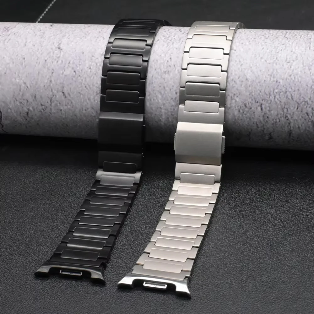 Magnetic Titanium Band for Samsung Galaxy Watch 8 44mm 40mm/8 Classic 46mm Luxury Men Bracelet for Galaxy Ultra Watch 47mm 2025