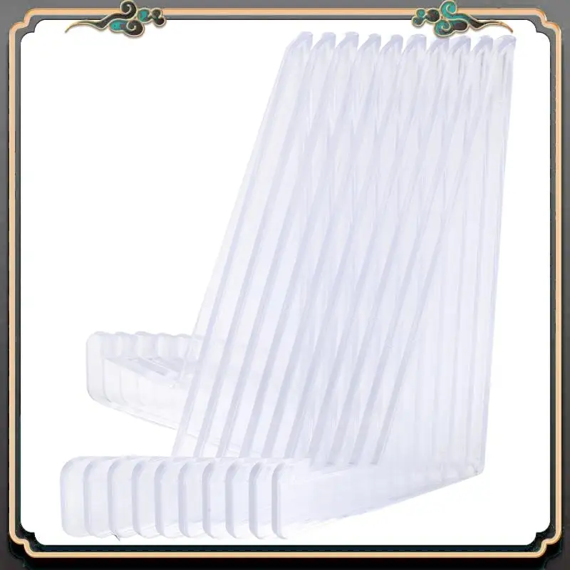 Reliable-10Pcs 35PT-360PT Card Sleeves Display Holder Acrylic Stands Small Rack For Baseball Football Sports Card Trading&Displa