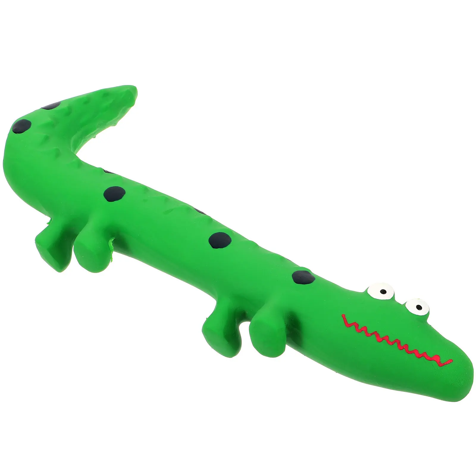 

Latex Lizard Interactive Plaything Teeth Cleaner Molar Bite-Resistant Puppy Squeaky Household Fun Puzzle