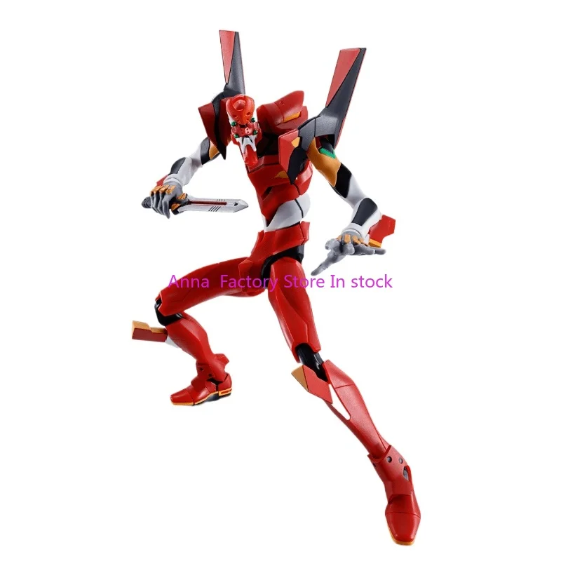 In Stock Original Bandai ROBOT Soul EVA Neon Genesis Evangelion Unit 2 [BEST SELECTION] Anime Finished Model Toy Gift Collection