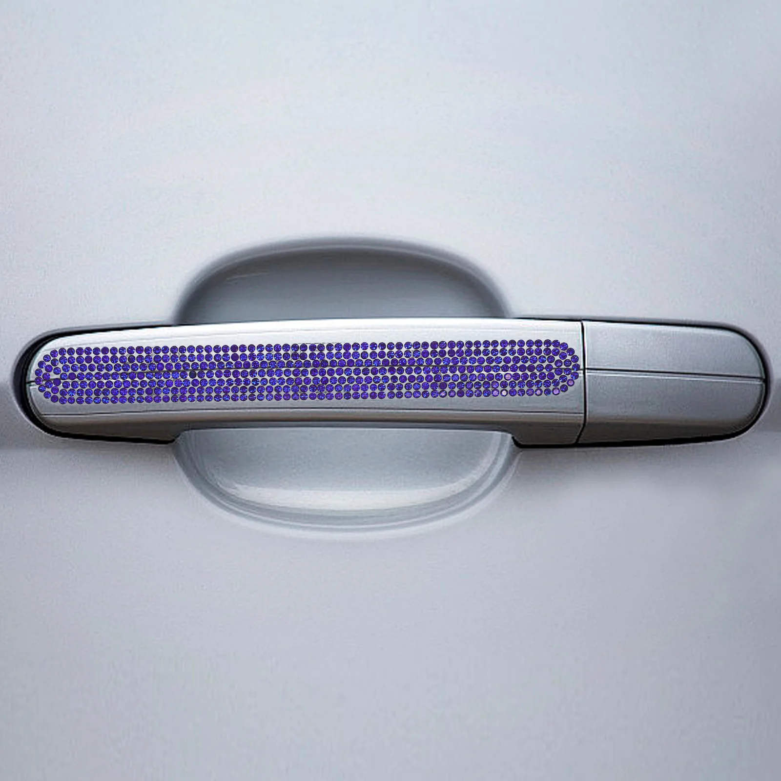 

4Pcs Car Door Handle Protector Scratch Resistant Sticker Elegance and Sophistication Interior Decor Car Door Handle Protector