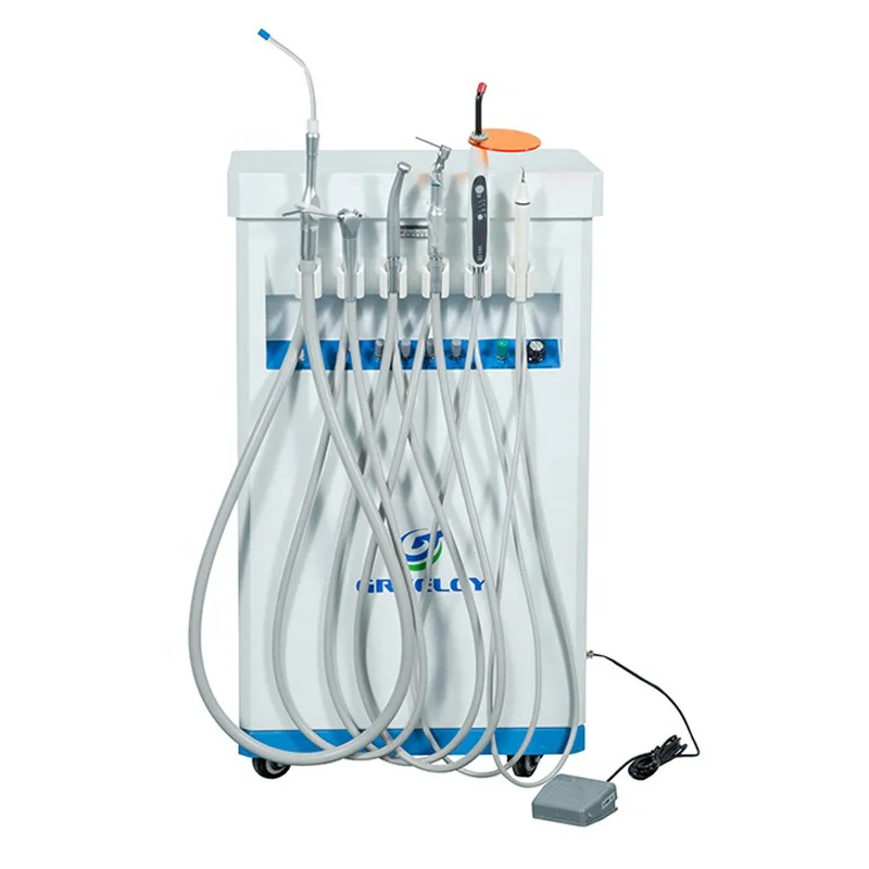 Dental Portable Turbine Dental Mobile Bench Stereo Turbine Scaler Grinder Oral