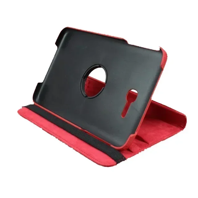 360 Degree Rotating PU Leather Flip Cover Case For Samsung Galaxy Tab 3 Lite 7\