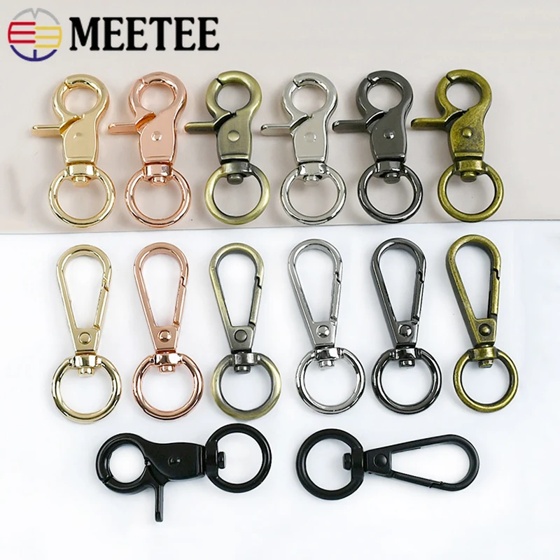 

10Pcs 13mm Metal Small Carabiners Clips for Bag Strap Dog Collar Buckles Handbag Hanger Hook Keychain Lobster Clasp Hardware