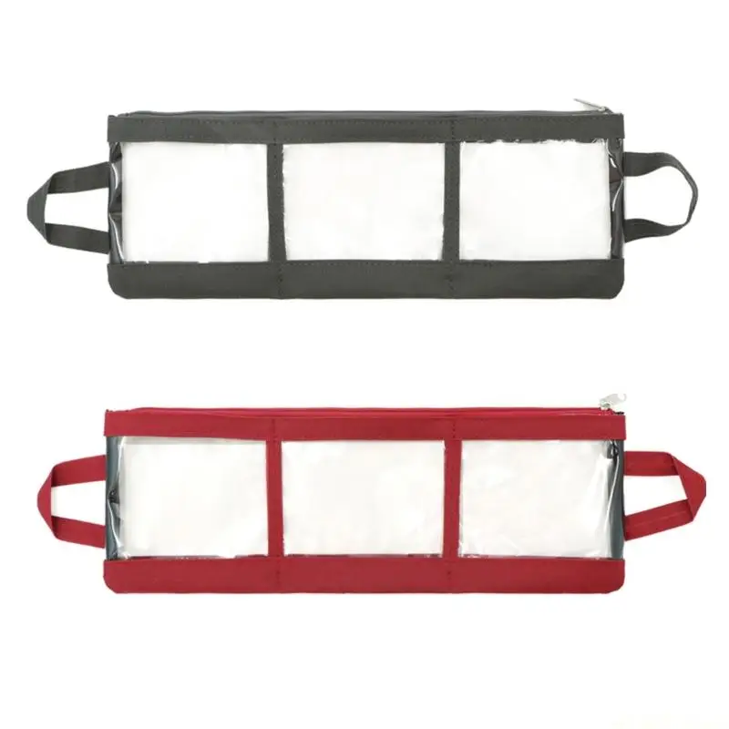 

Легкий футляр для ювелирных изделий для путешествий D46E, водонепроницаемый прозрачный ПВХ, удобное для пользователя хранение