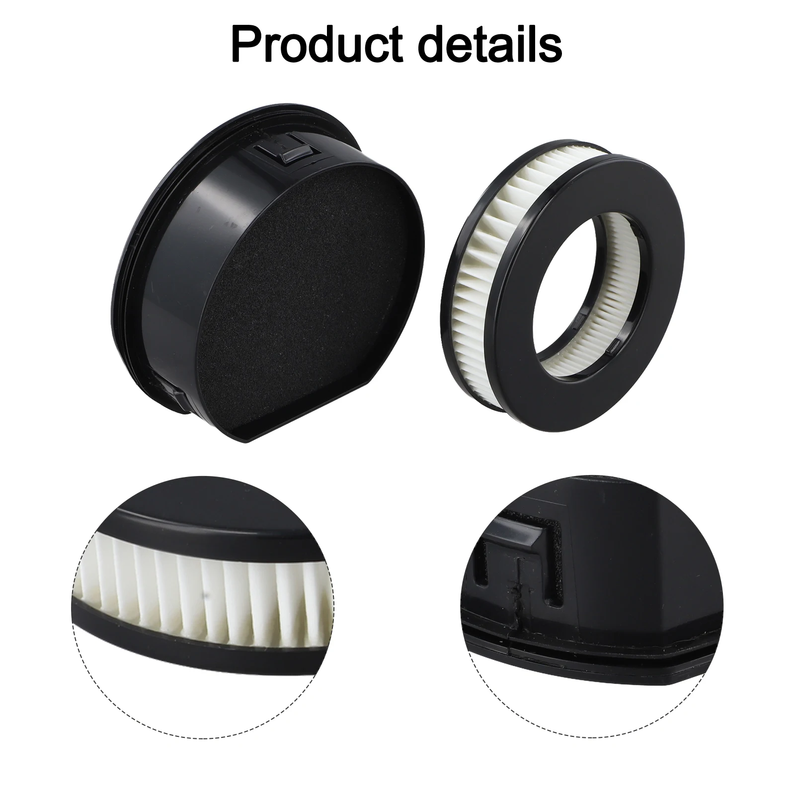 High Performance HEPA Filter Kit for Tefal Cordless Vacuum Cleaner TY5520 Washable and Reusable for Convenience