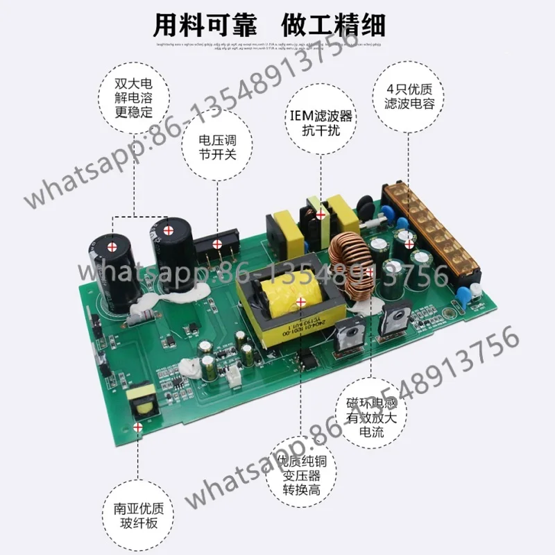 Printed 3D Printer Accessories High Power Switching Power Supply 12/24/48 V 200/250/360W DC Output