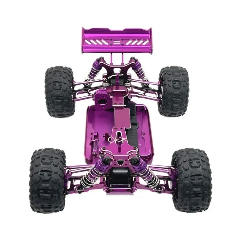 إطار معدني مناسب لـ WLtoys 144001 144002 144010 144016 144018 RC مجموعة قطع غيار ملحقات السيارة المعدنية