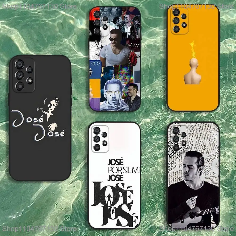 

Singer J-Jose Madero Phone Case For Samsung Galaxy A20,A21s,A22,A31,A32,A52,A53,A72,73,A80 Soft Black Cover