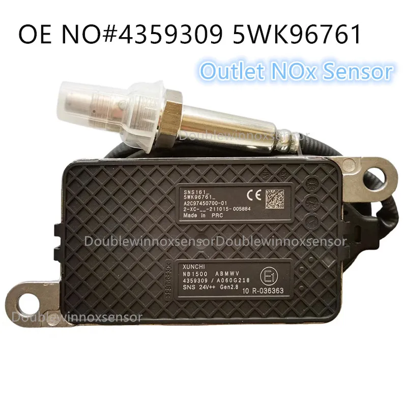 5WK96761 4359309 Outlet Nitrogen Oxide NOx Sensor For CUMMINS Engine Truck Spare Parts 24V