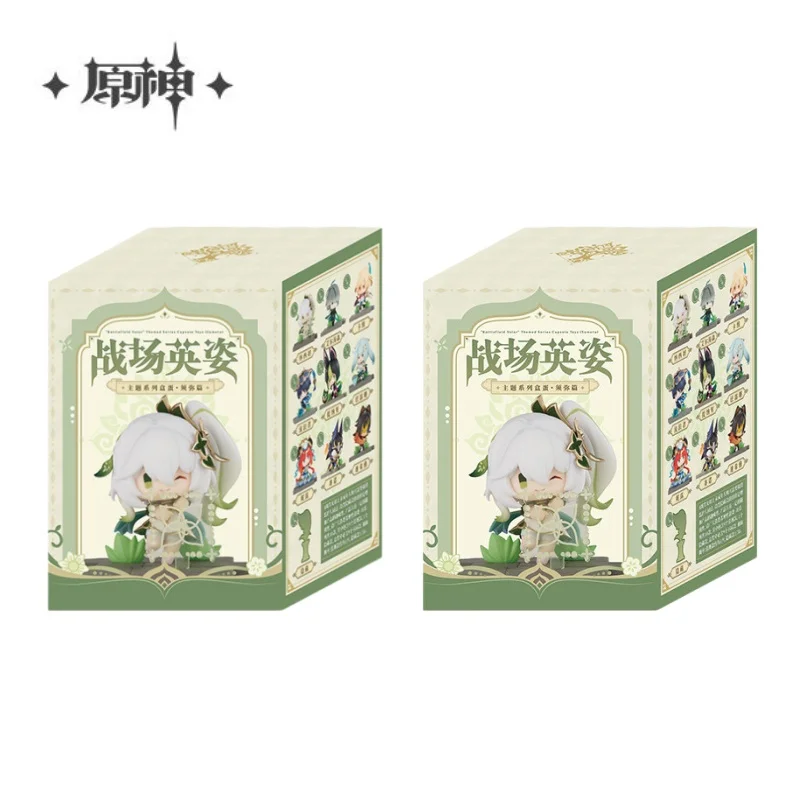 Original MiHoYo Genshin Impact: Battlefield Elegance Sumeru Chapter Blind Box Wanderer, Alhaitham, Kaveh Actionfigur Spielzeug Geschenk