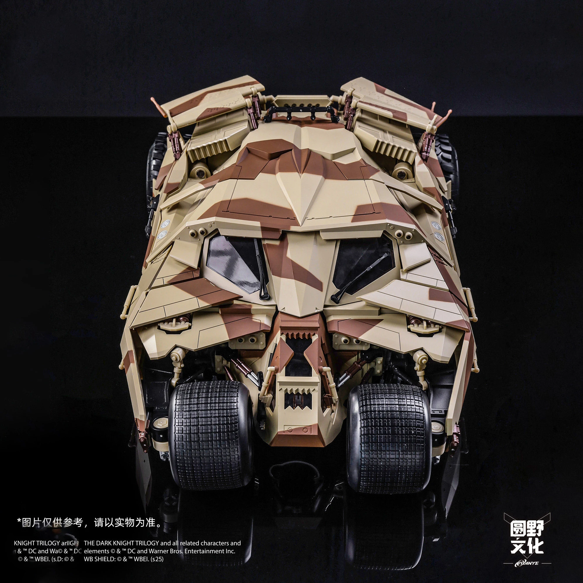 In Stock MODOKING The Dark Knight Batman Camouflage THE TUMBLER & THE BATPOD Assembling Movable Model 1/12 Original view 4