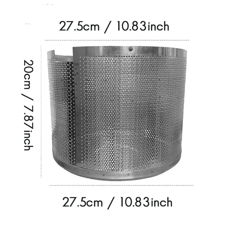 أجزاء استبدال سخان القمل غطاء شبكة الموقد الرئيسي شاشة باعث 304 شبكة مزدوجة من الفولاذ المقاوم للصدأ غير الصدأ لسخان الفناء #6