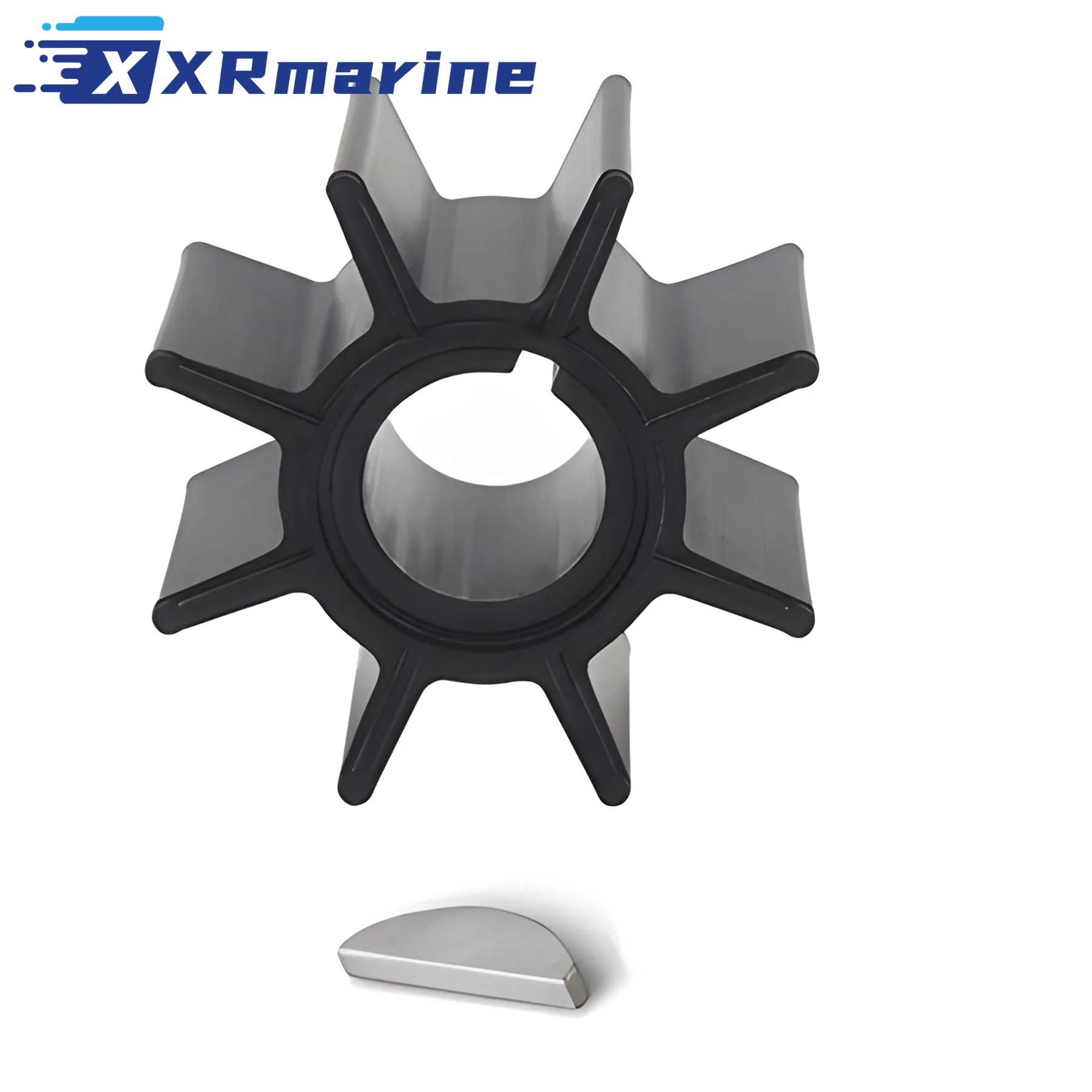 Water Pump Impeller with Key for Nissan Tohatsu 9.9 15 18 20 HP Outboard 334-65021-0 18-8921