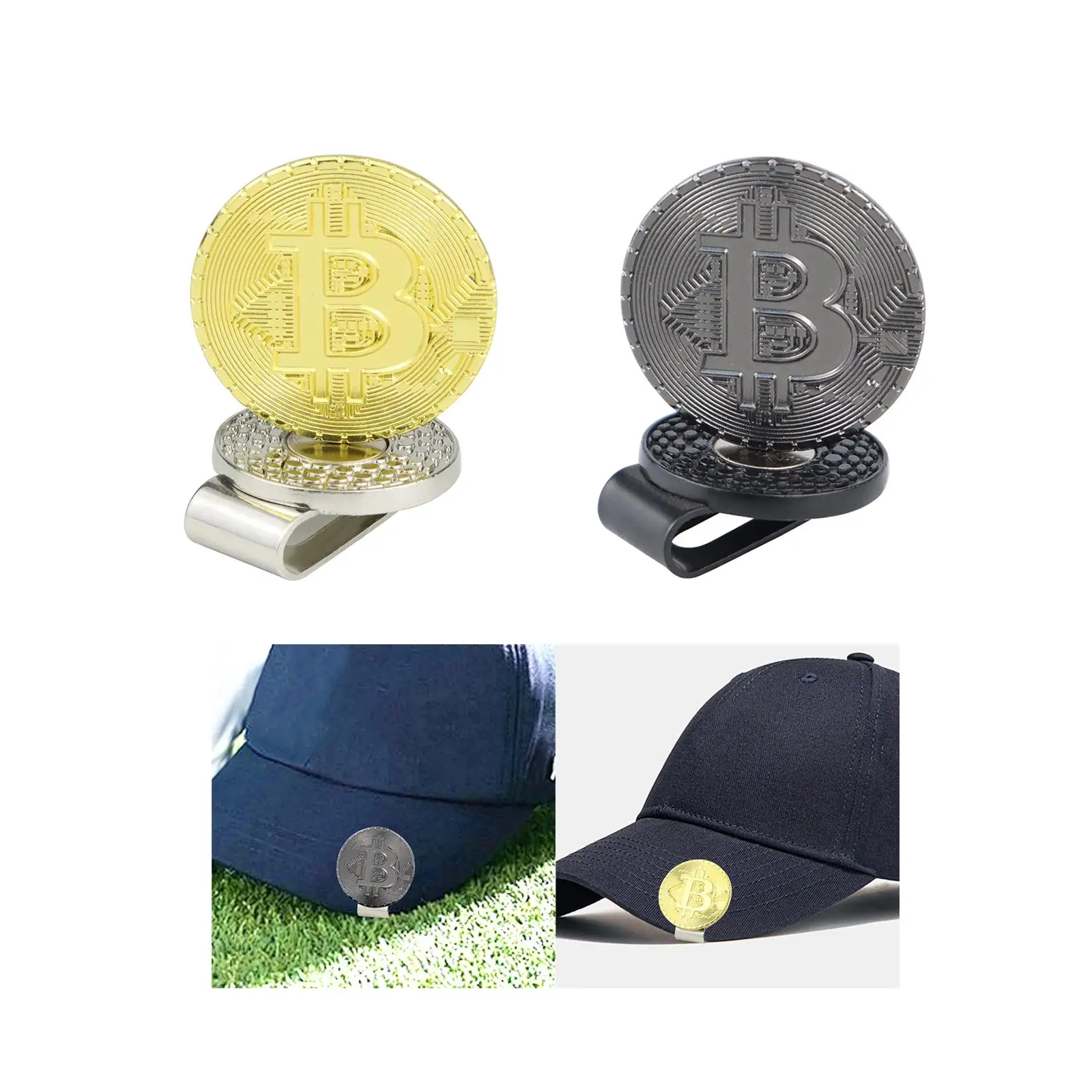 Golf Ball Marker Gift Funny Magnetic Golf Hat Clip for Training Sports Women