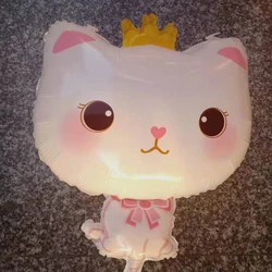 Cute Cat Helium Balloon Birthday Decoration Kids Toy Air Balls Angel Cat Foil Balloons Event Party Supplie