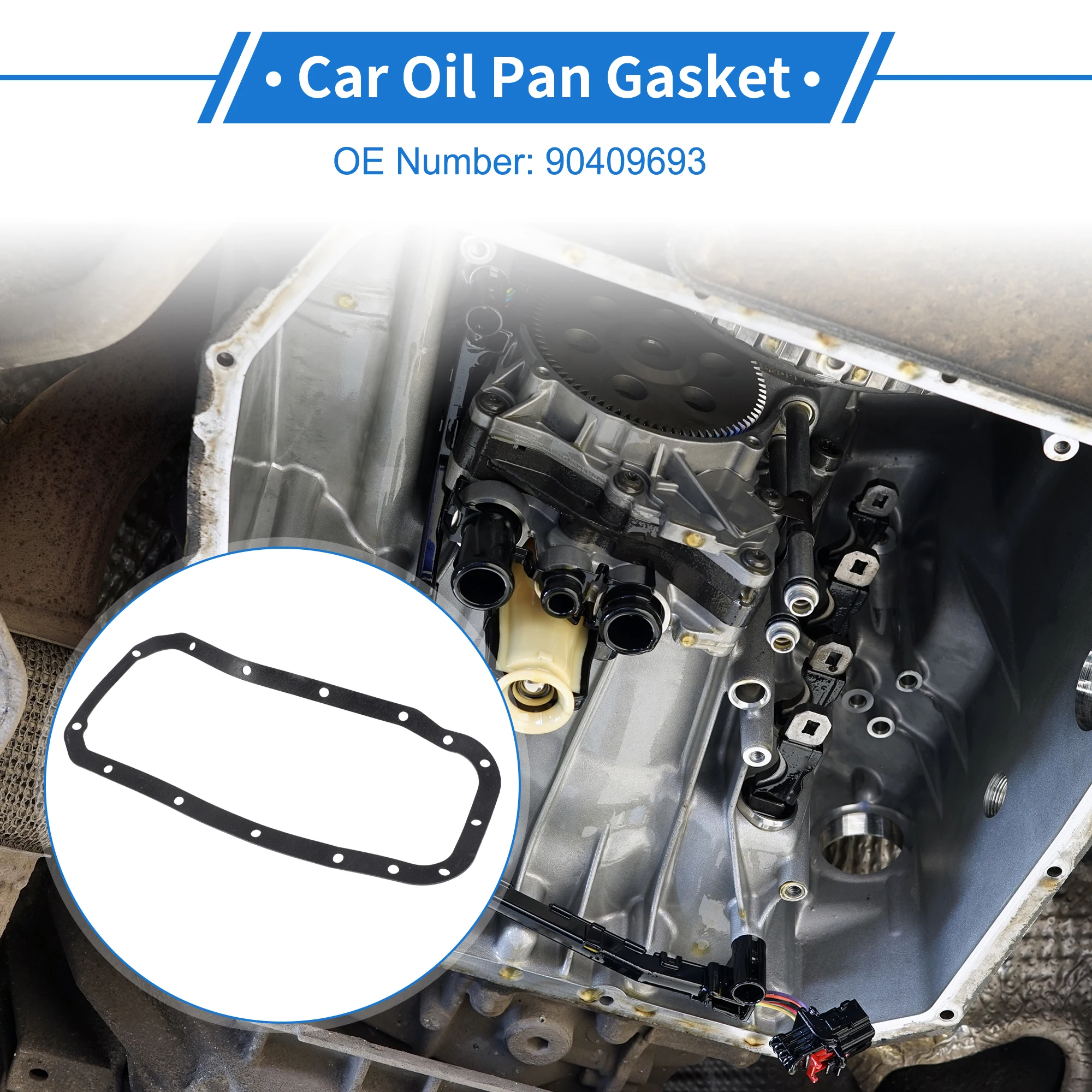 

X Autohaux No 90409693 Автомобильный фильтр трансмиссии, прокладка масляного поддона для Chevrolet Aveo 1.6L 2004-2009 для Pontiac LeMans 1.6L 1988-93