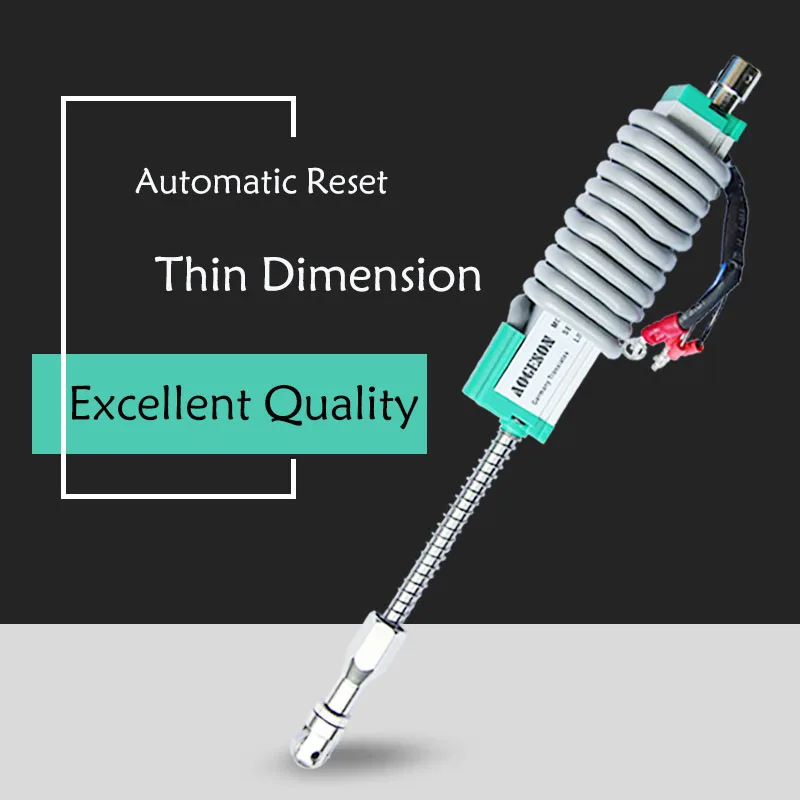 Micron KTR 10 25 50 100mm Linear Displacement Sensor Automatic Reset Electronic Ruler Miniature Spring Displacement Transducer