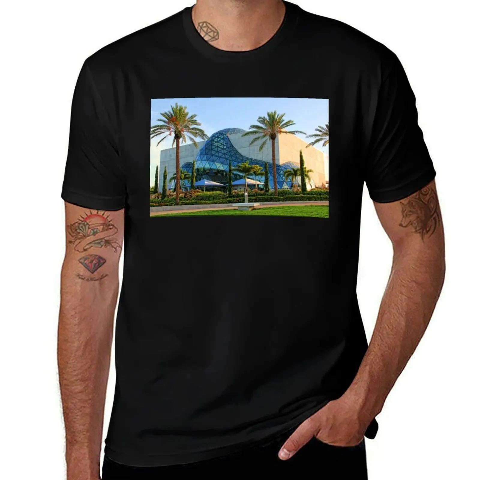 Salvador Dalí Museum T-Shirt Stylish Graphic Short Sleeve Top T-Shirt