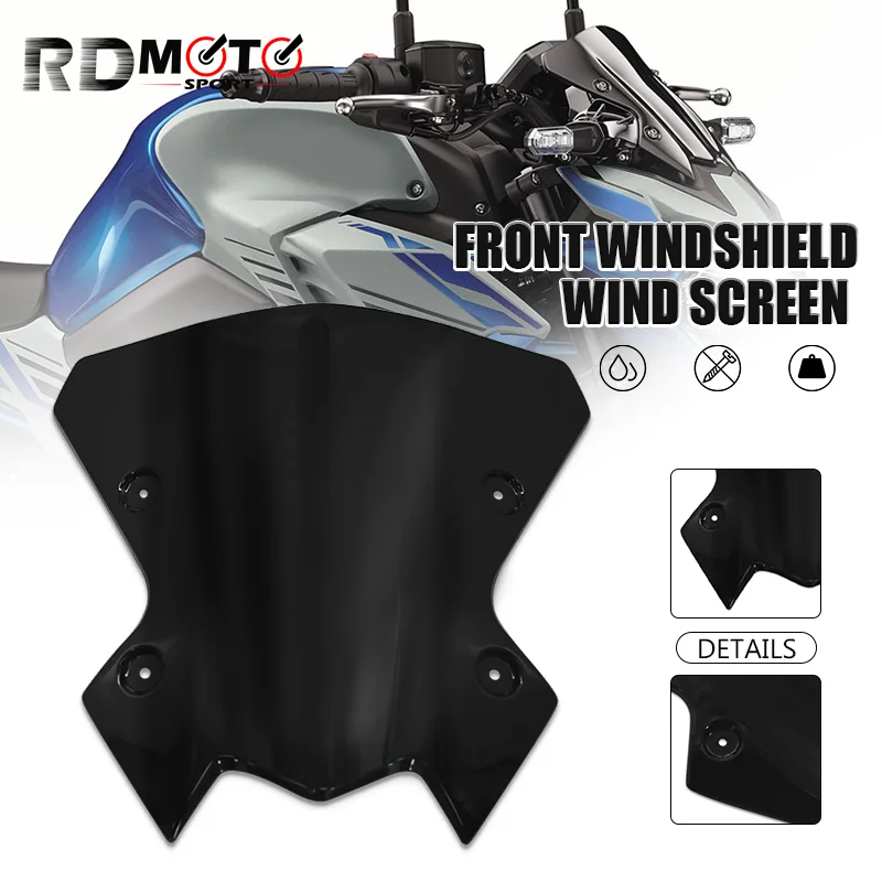 

High Quality For Z900 Z650 2020 2021 2022 2023 2024 Motorcycle ABS Windshield Wind Screen Deflectors Spoiler Protector z900 z650